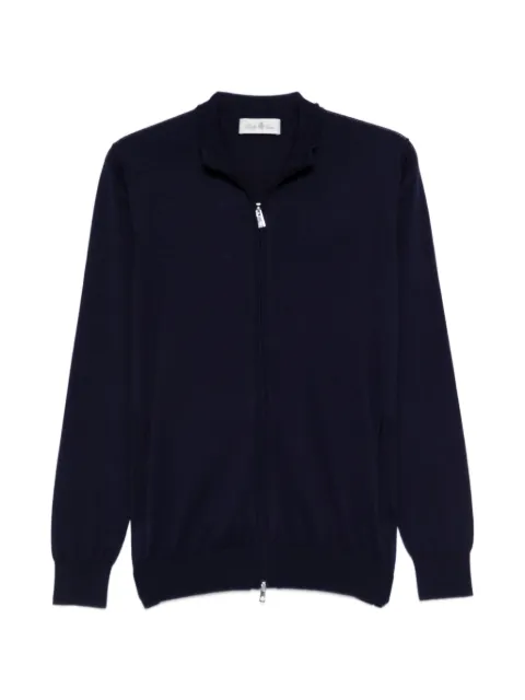 Della Ciana zip-fastening cardigan Blue 14019