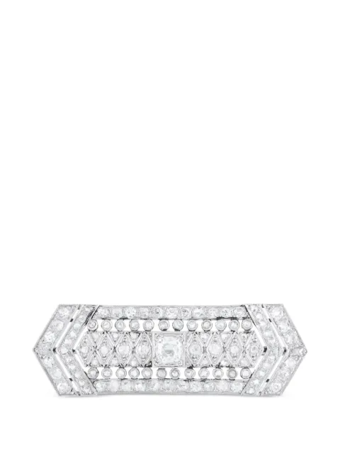 LB Exclusive diamond french brooch Silver MF14020326