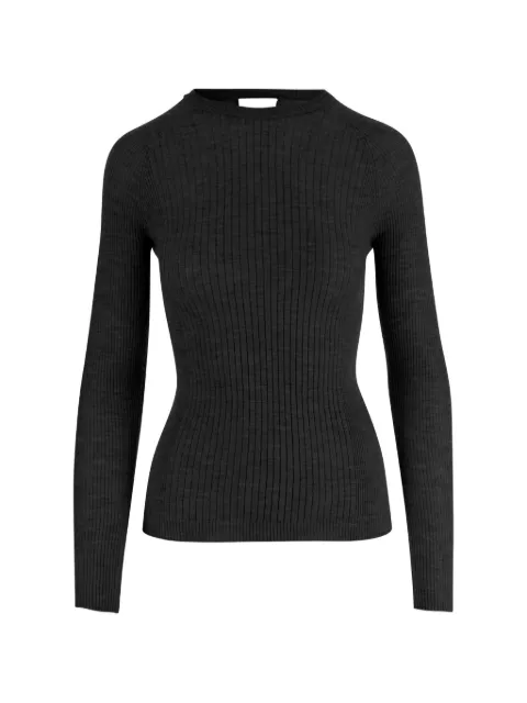 SA SU PHI long-sleeved ribbed T-shirt Black S266710900