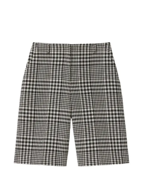 Lafayette 148 plaid shorts Black MPE84R2D71