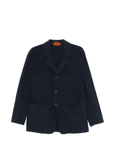 Barena Velona patch-pocket jacket Blue GIU54092656