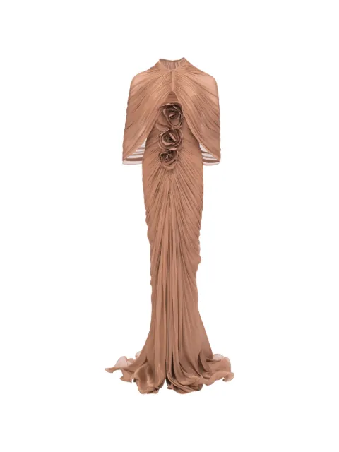 Ana Radu Amber Bloom dress Brown 262505