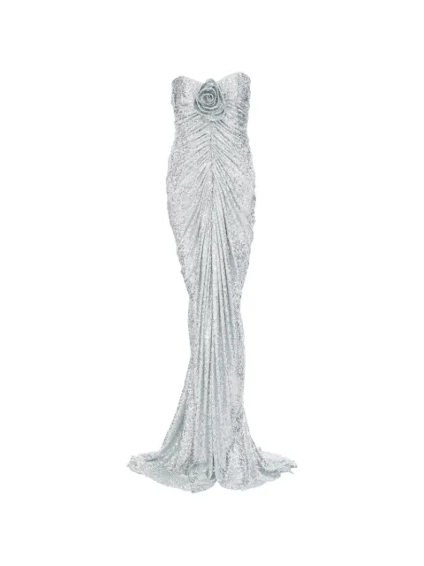 Ana Radu Starlume dress Silver 262513