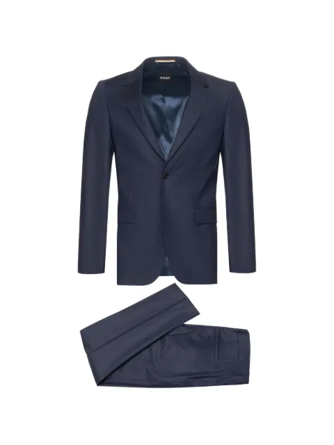 BOSS single-breasted suit Blue 50561825