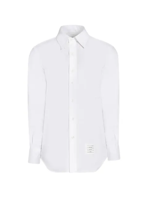 Thom Browne Oxford long-sleeved cotton shirt White MWL001A06177