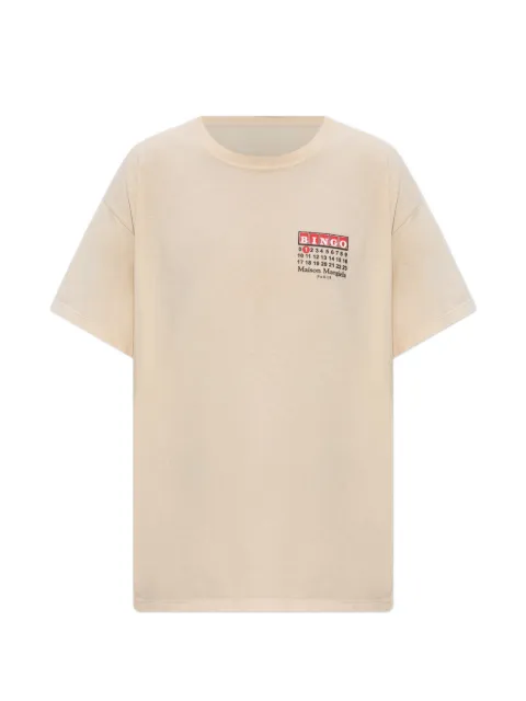 Maison Margiela graphic T-shirt Neutrals S51GC0537S24575