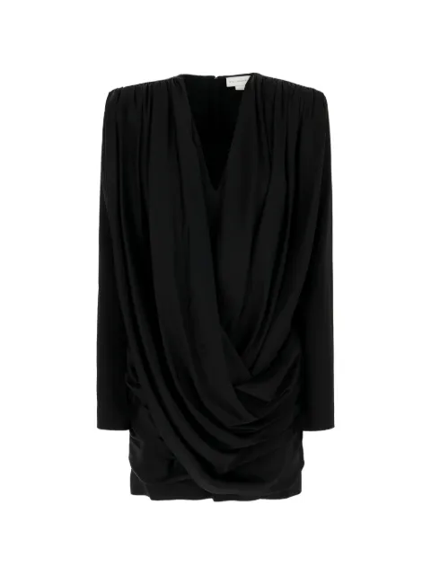 Stella McCartney draped dress Black 6A05963FU302