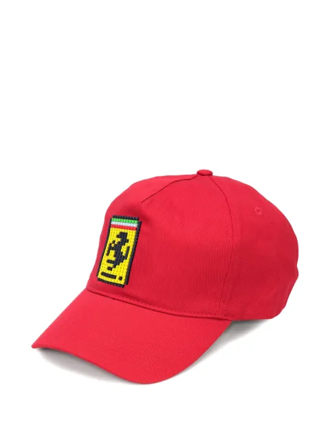 Mostly Heard Rarely Seen 8-Bit Stallion logo-patch cap Red MHEB02BF
