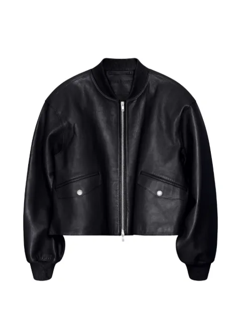 STAND STUDIO zip pockets jacket Black 66641793089