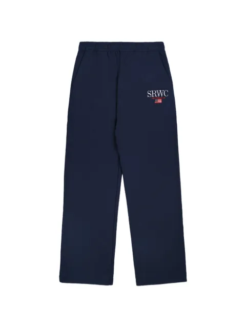 Sporty & Rich logo trousers Blue PA05563177BL106