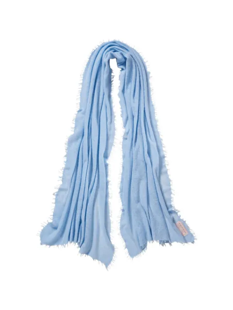 Himalaya Clothing fringed-edges scarf Blue 2474010