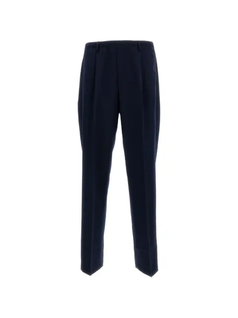 Cellar Door pleated trousers Blue 110585BLQ05069