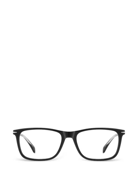 Eyewear by David Beckham rectangle frame glasses Black DB1213
