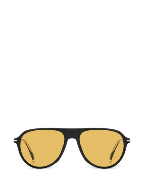 Eyewear by David Beckham pilot-frame sunglasses Black DB1200S003HO