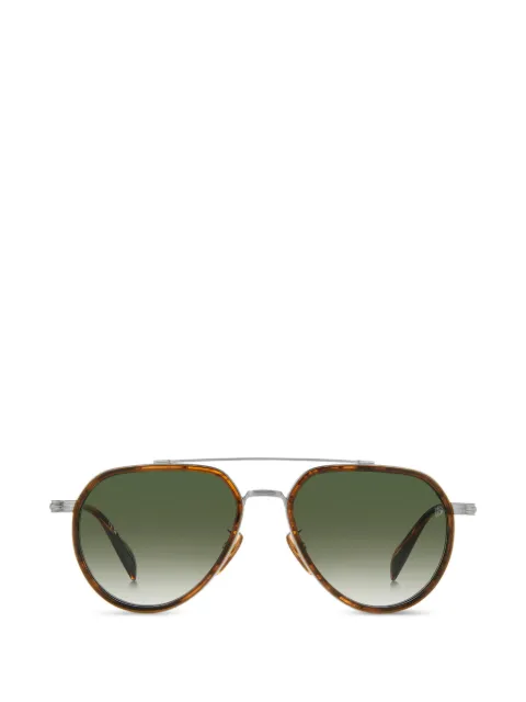 Eyewear by David Beckham browline sunglasses Silver DB1226GS