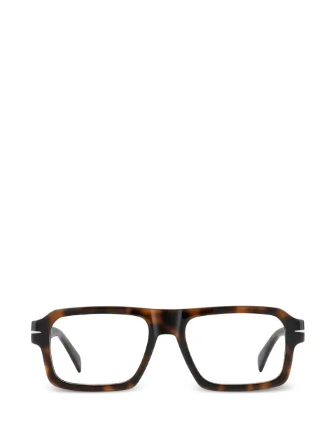 Eyewear by David Beckham square-frame glasses Brown DB7165