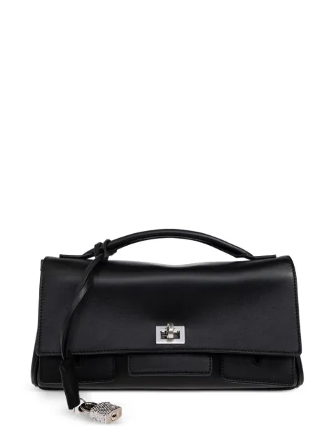 Balenciaga small Bel Air top-handle shoulder bag Black 8349432AB1A