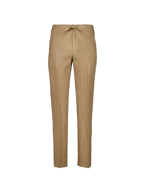 120% Lino drawstring linen trousers Neutrals 33ALIM299M0253000