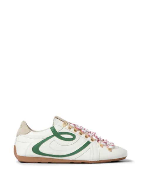 Claudie Pierlot Swing leather trainers White CFACH00707