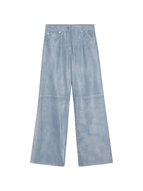 STAND STUDIO Mylah panelled trousers Blue 66393799864