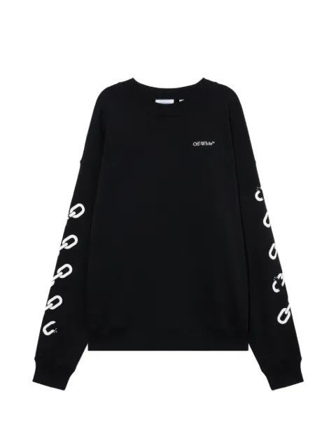 Off-White Chain Arrow Skate sweatshirt Black 44MBA054F5007001