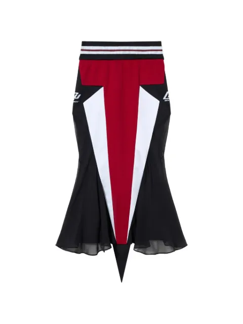 Off-White Track Star midi skirt Red OWCN004W25JER0012609