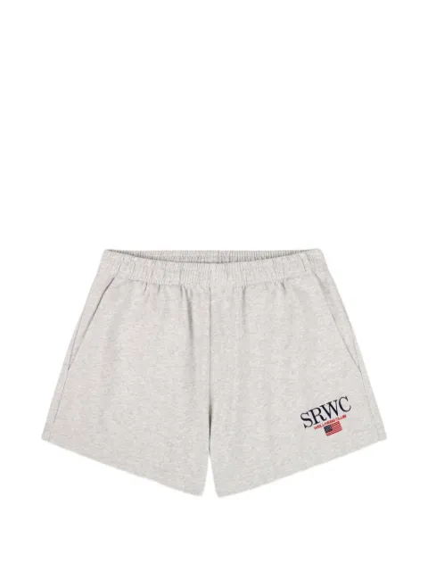 Sporty & Rich elasticated pocket shorts Grey SH03763177GY03