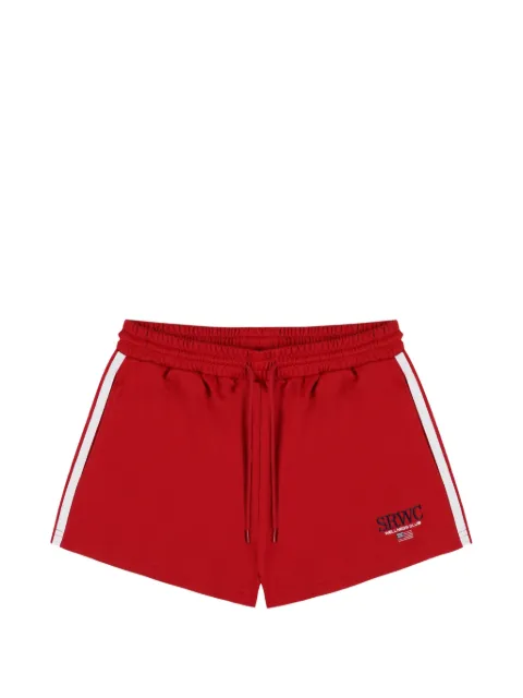 Sporty & Rich Roller stripe detail shorts Red SH02963177RE15