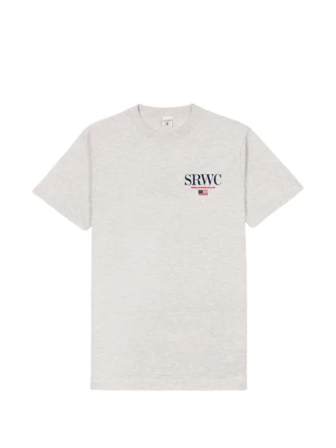 Sporty & Rich flag graphic T-shirt Grey TO04363177GY03