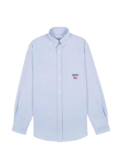 Sporty & Rich pocket shirt Blue SI03263181BL01