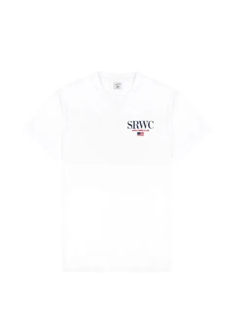 Sporty & Rich logo T-shirt White TO04363177WH01
