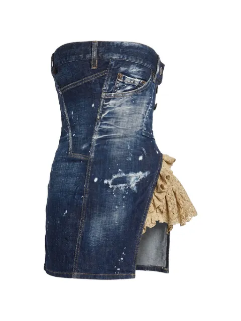 DSQUARED2 denim dress Blue S72FV0028STZ097