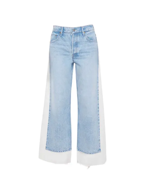 MOTHER The Nachio two-tone jeans Blue 119681321DFR