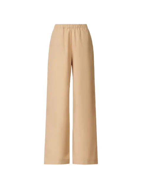 Fabiana Filippi Trevi elasticated palazzo pants Neutrals PAD266F456L5820000