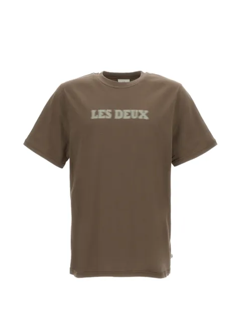 Les Deux Brady T-shirt Brown 1001580855