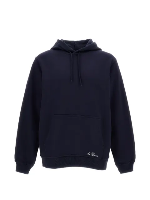 Les Deux graphic-print hoodie Blue 1001564460