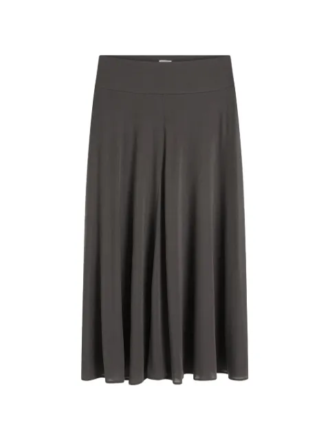 St. Agni fluid jersey skirt Grey S2626135SOT