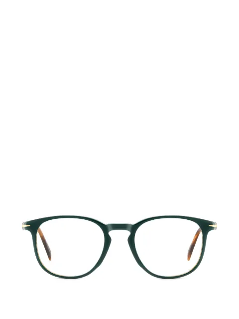 Eyewear by David Beckham round-frame glasses Green DB1160