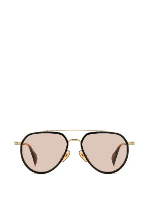 Eyewear by David Beckham pilot-frame sunglasses Gold DB1226GS