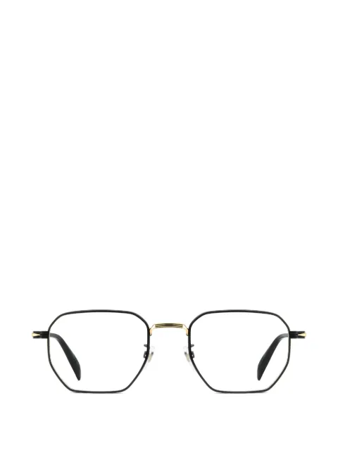 Eyewear by David Beckham geometric-frame metal glasses Black DB1242