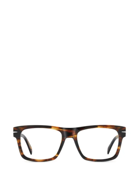 Eyewear by David Beckham square-frame glasses Brown DB7155