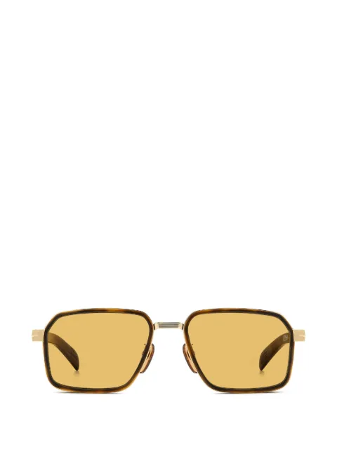Eyewear by David Beckham geometric sunglasses Brown DB7158S