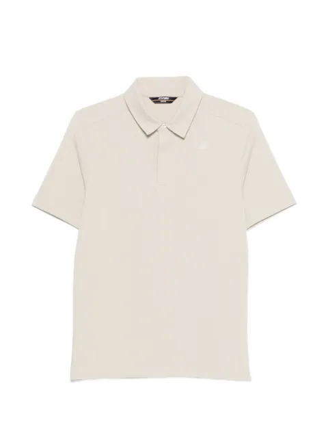 K-Way short-sleeve polo shirt Neutrals K5134FW