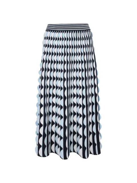 SIMKHAI Micah midi skirt Blue 1263015KSKY