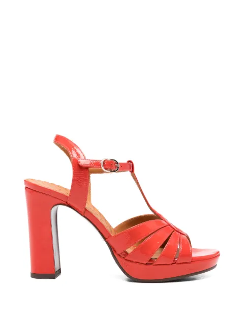 Chie Mihara Cafra platform sandals Red CAFRA48