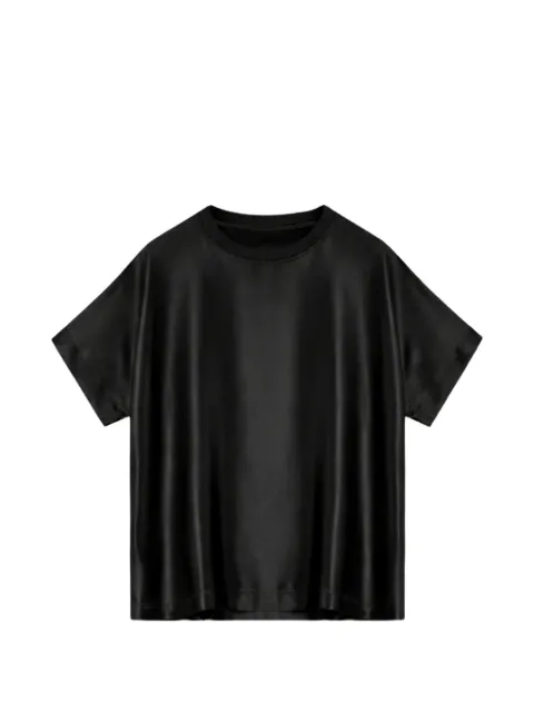 Semicouture crew-neck T-shirt Black Y6SC65Y690