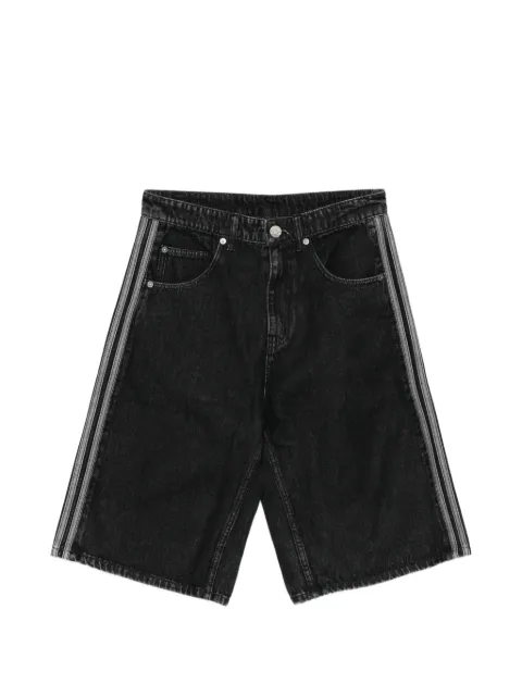 adidas Firebird Adicolor denim shorts Black KD1498