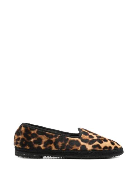Manebi leopard-print loafers Neutrals D62VF