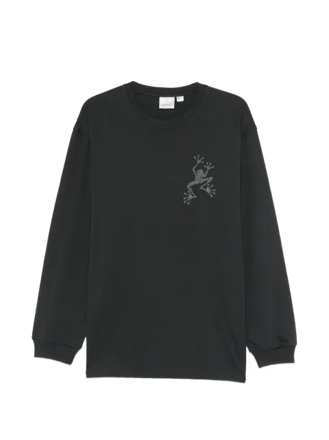 Gramicci Sticky Hands long-sleeve T-shirt Black G6SUT108