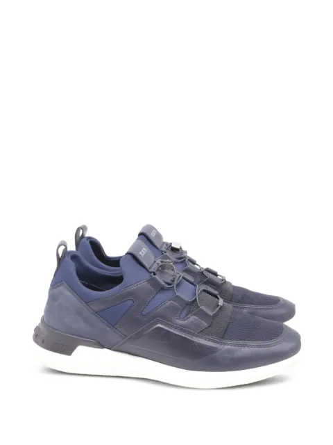 Tod's Vintage No_Code low-top leather sneakers Blue GILTPUUSSH643256M